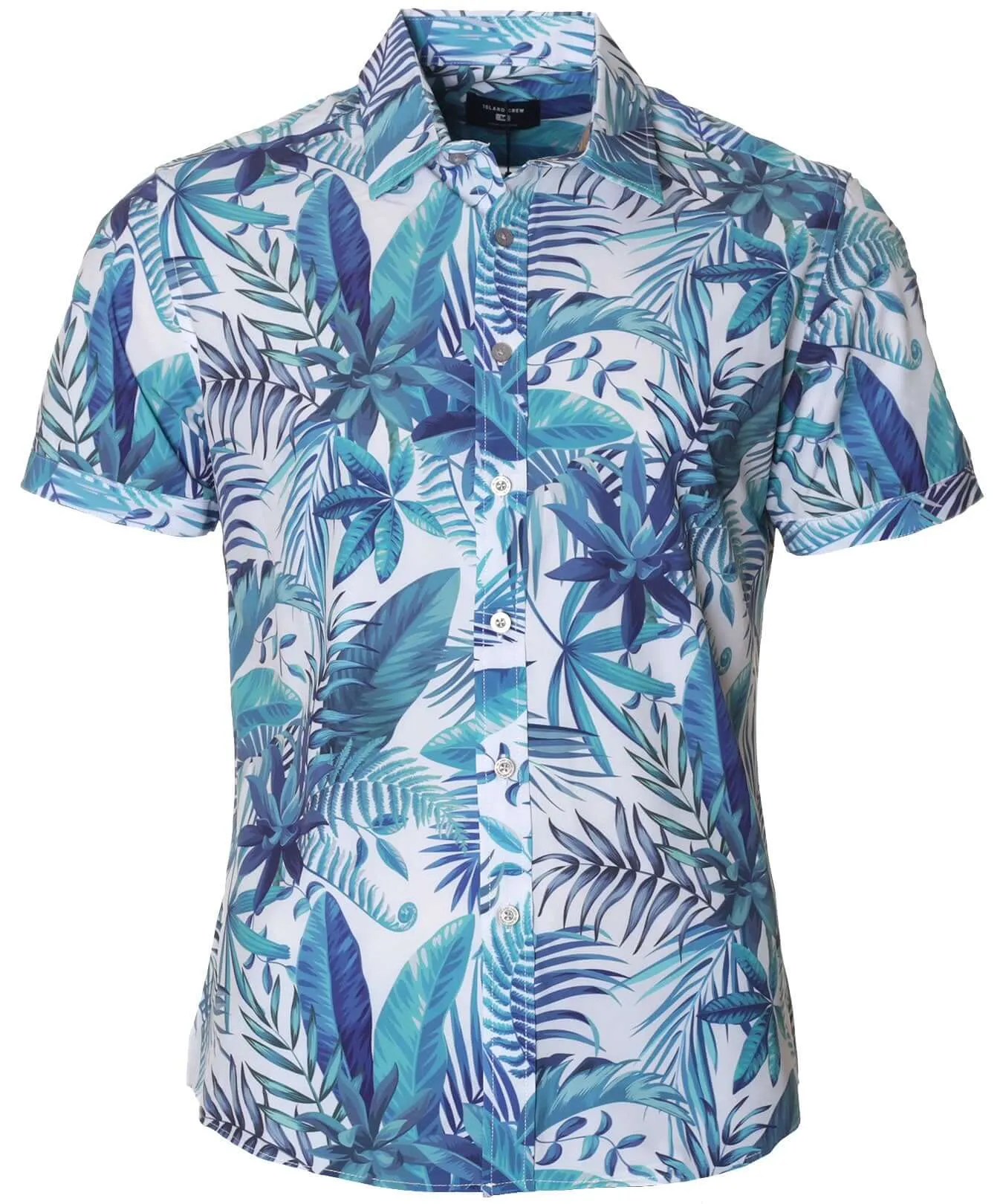 Aloha Palm Wrinkle Free Men's Shirt
