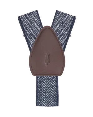 Amsterdam Navy Shirttail Garters