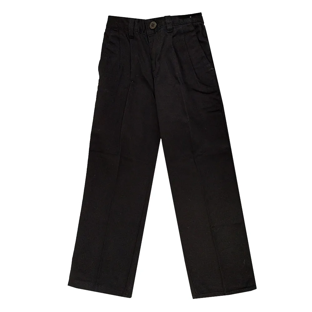 Boys' Cotton Pleated Pants 2022