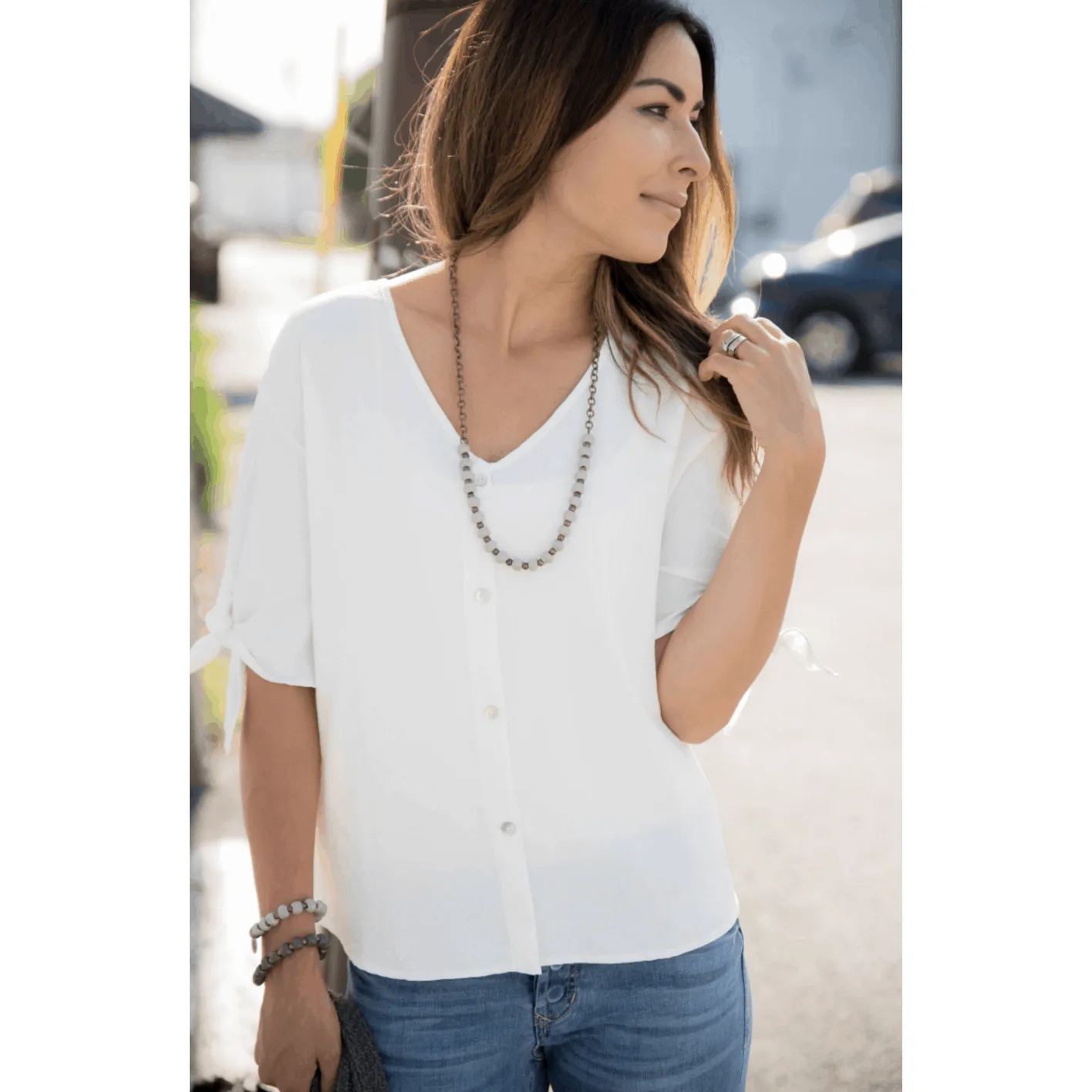 Button Blouse