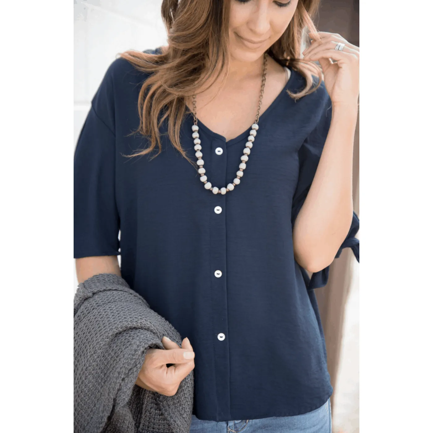 Button Blouse