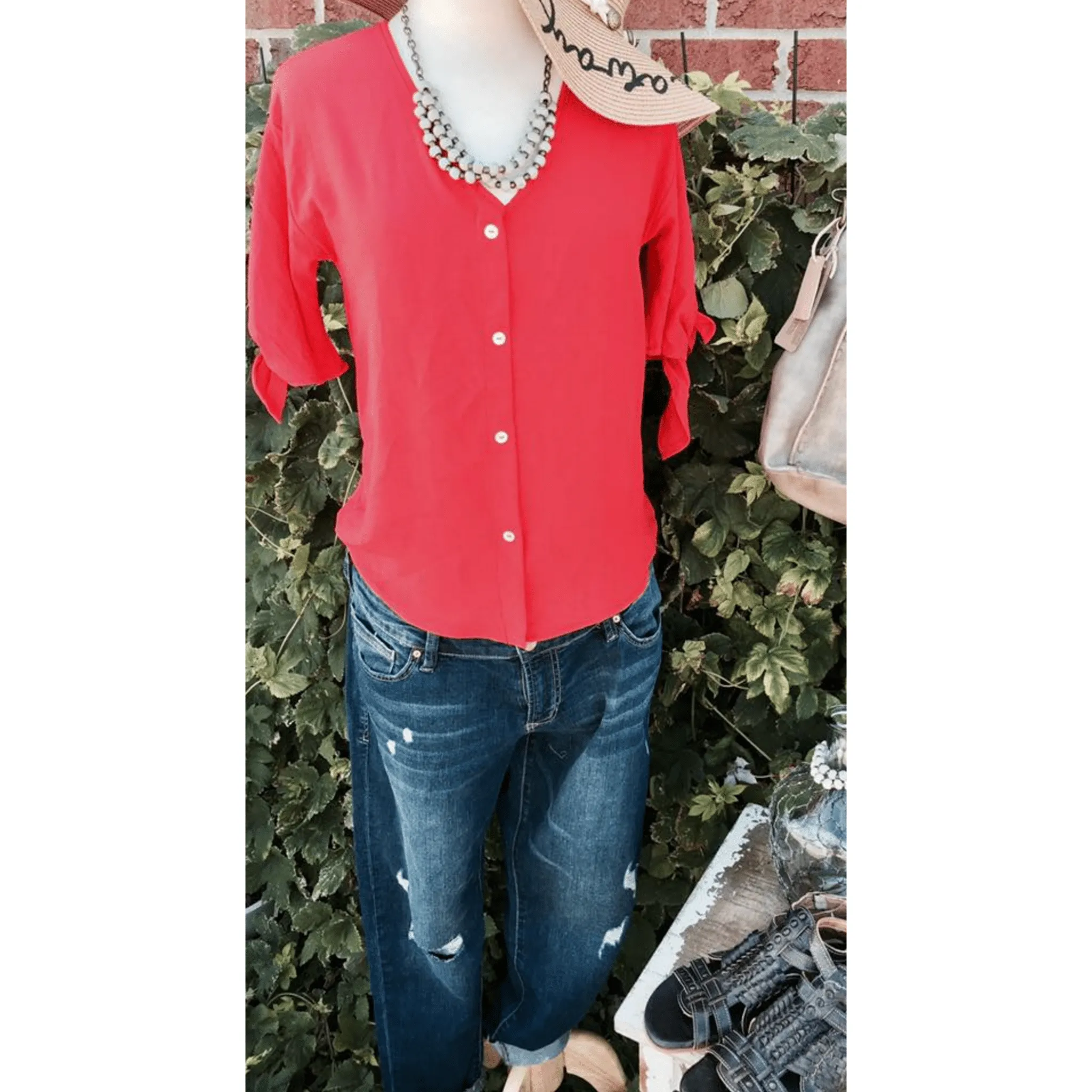 Button Blouse
