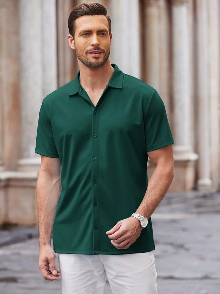 Casual Wrinkle Free Stretch Shirt (Live Only)