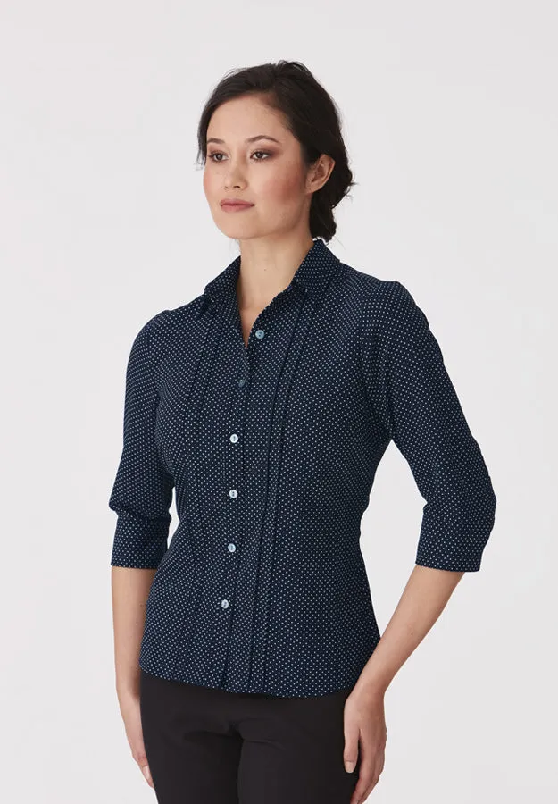 City Collection 2172 Ladies Spot 3/4 Sleeve