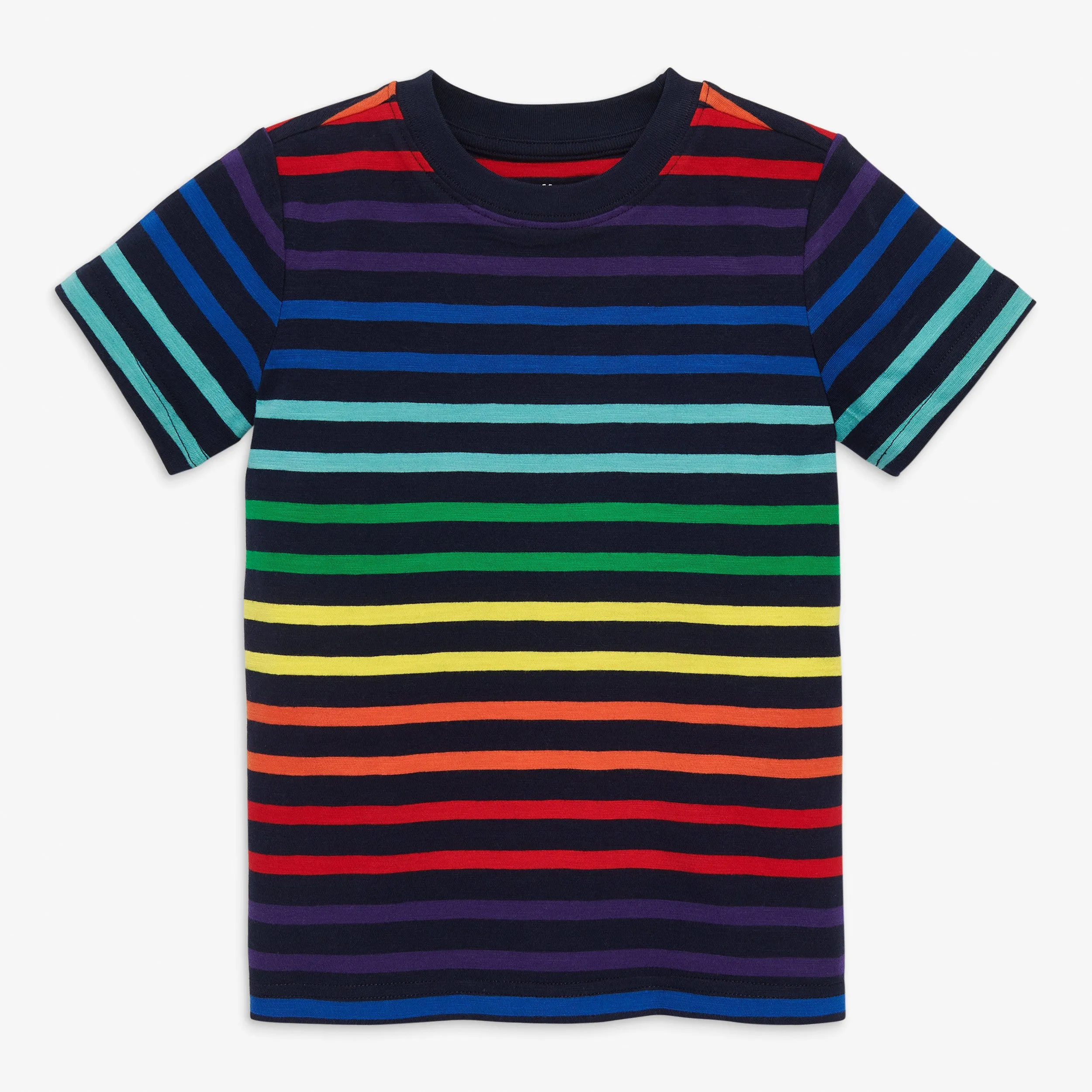 Clearance kids rainbow stripe tee