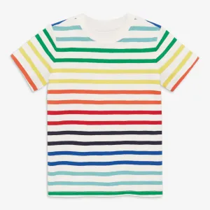 Clearance kids rainbow stripe tee