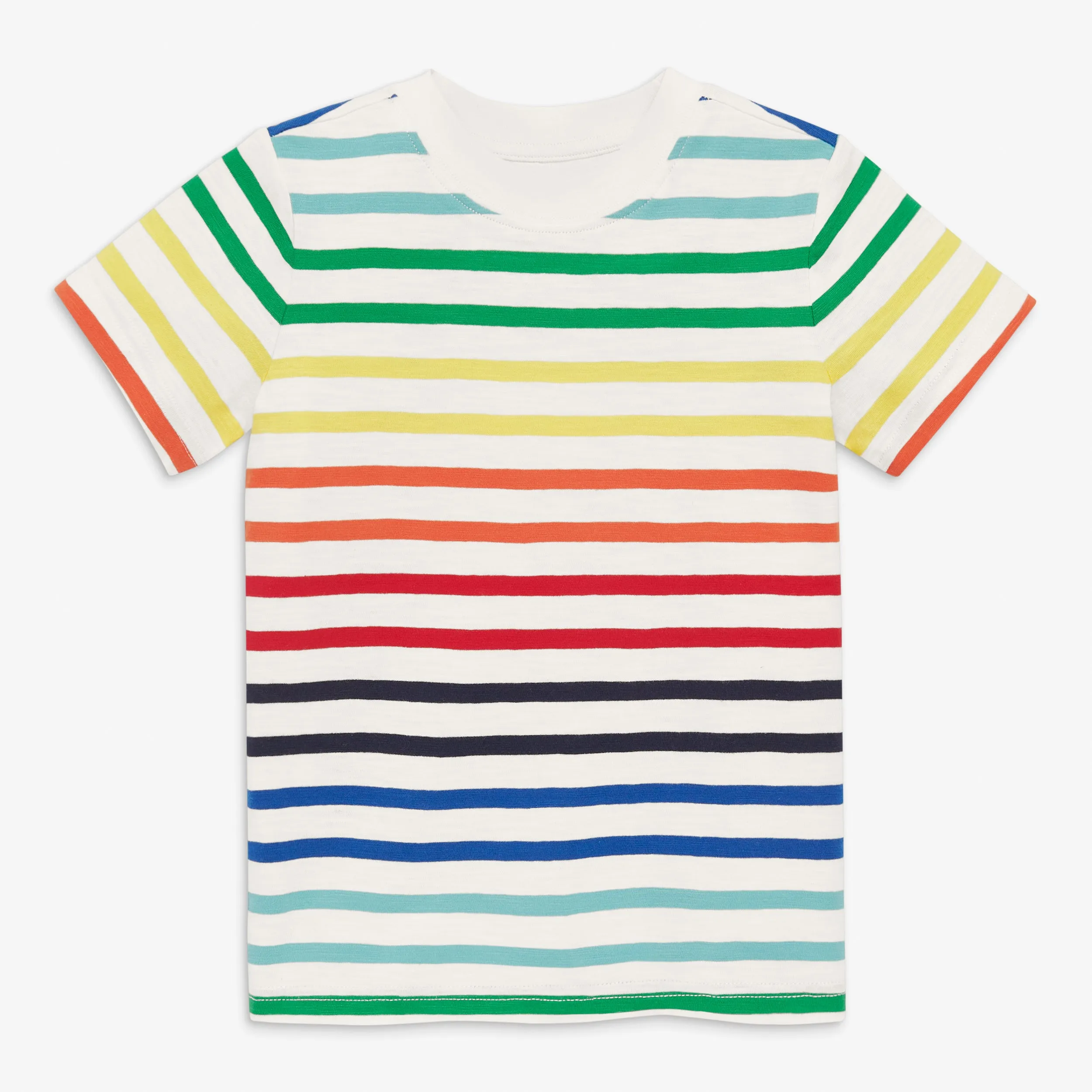 Clearance kids rainbow stripe tee