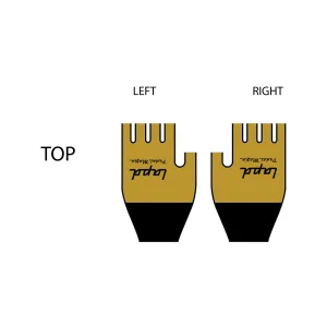 Custom Tech Glove - LAPD Gold