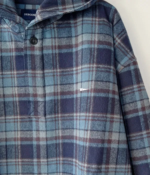 DESCENDANT/BAJA LS SHIRT (BLUE)
