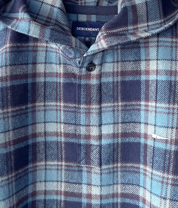 DESCENDANT/BAJA LS SHIRT (BLUE)