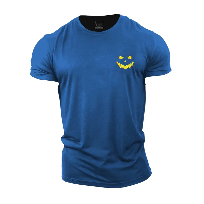 Evil Smiley Cotton T-Shirt