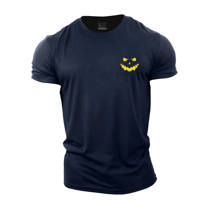 Evil Smiley Cotton T-Shirt