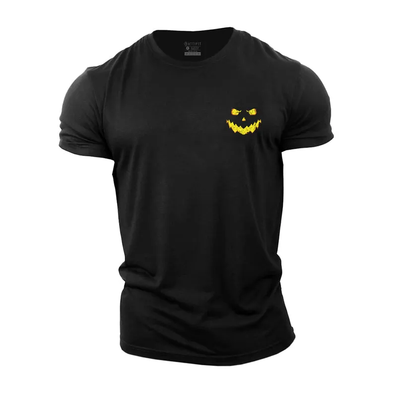 Evil Smiley Cotton T-Shirt