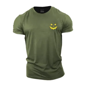 Evil Smiley Cotton T-Shirt