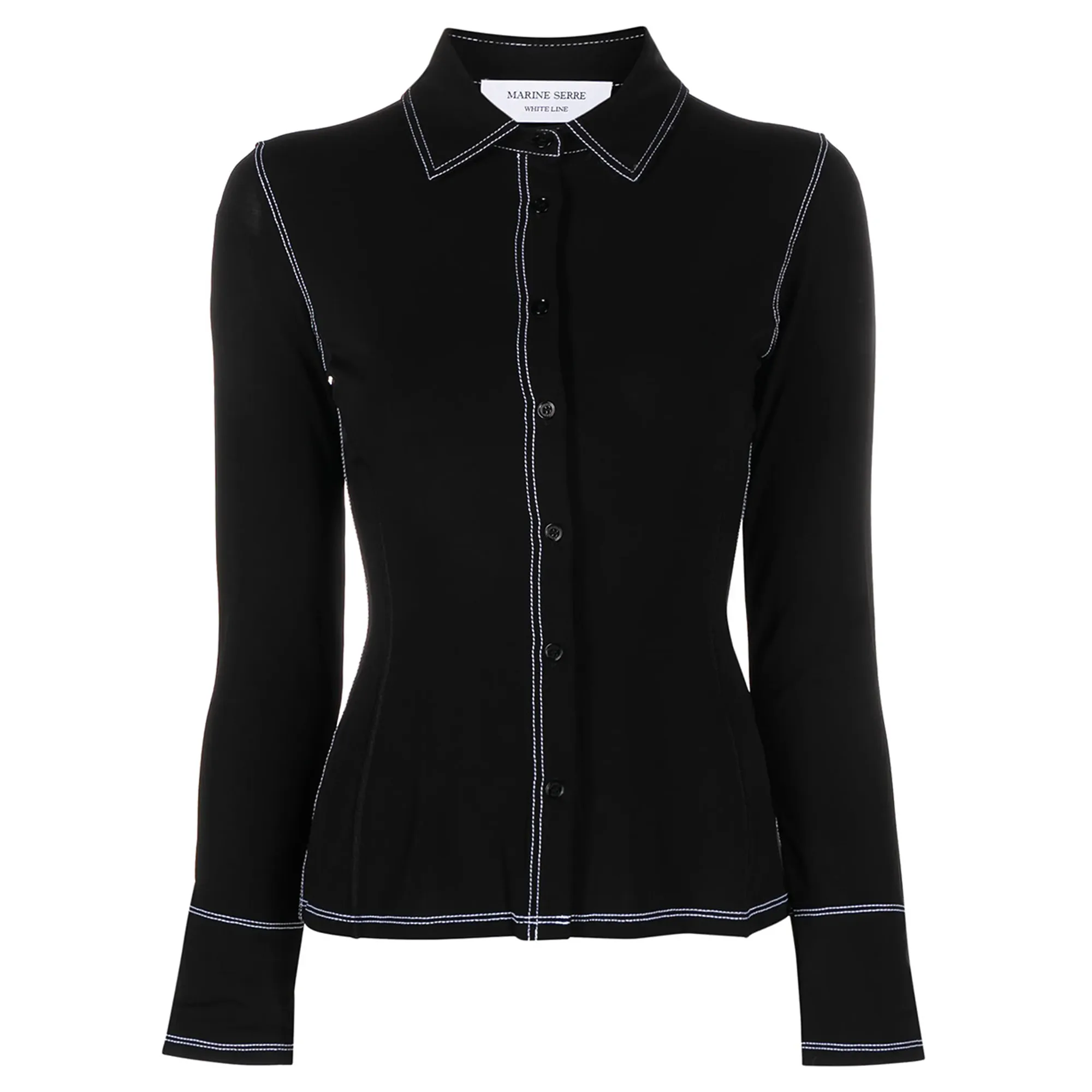 Fluid Jersey Fitted Shirt