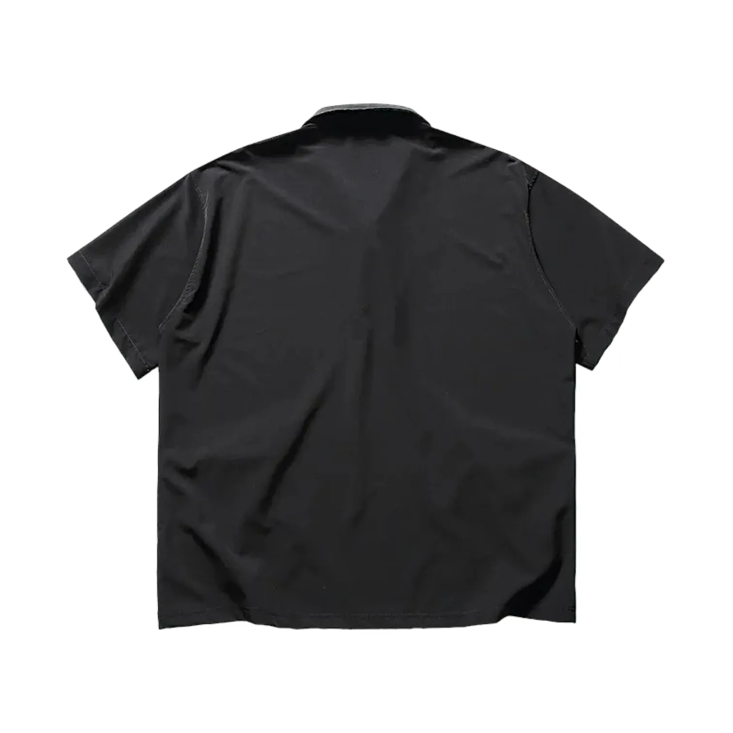 Front pouch zip front polo