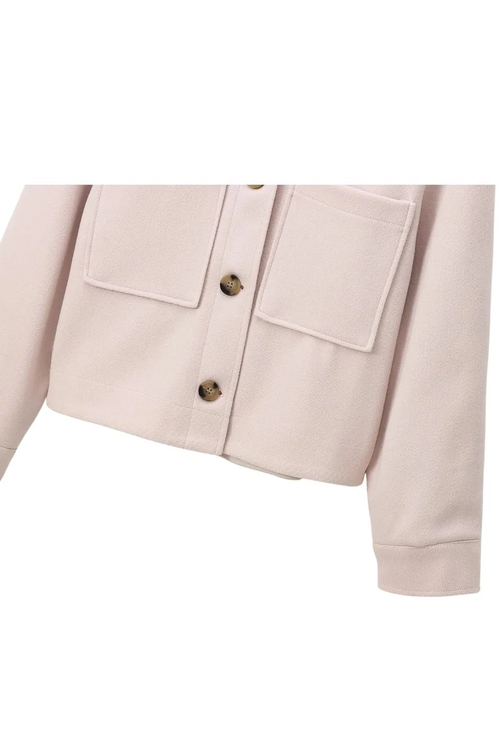 ‘Gianna’ Versatile Gray-Toned Casual Short Jacket