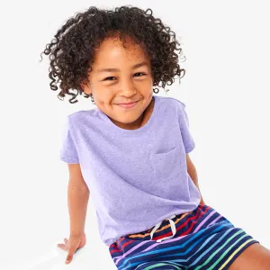 Kids heathered beach tee