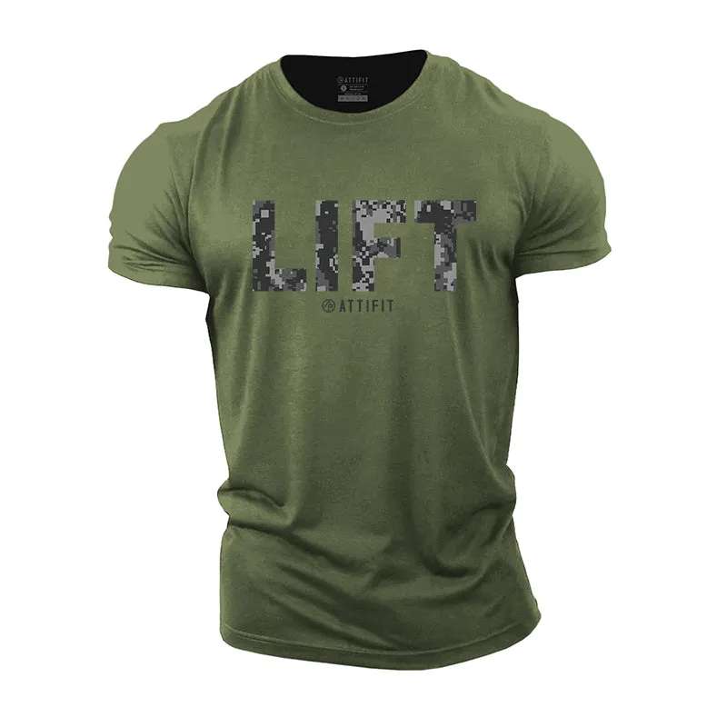 Lift Graphic Cotton T-Shirt