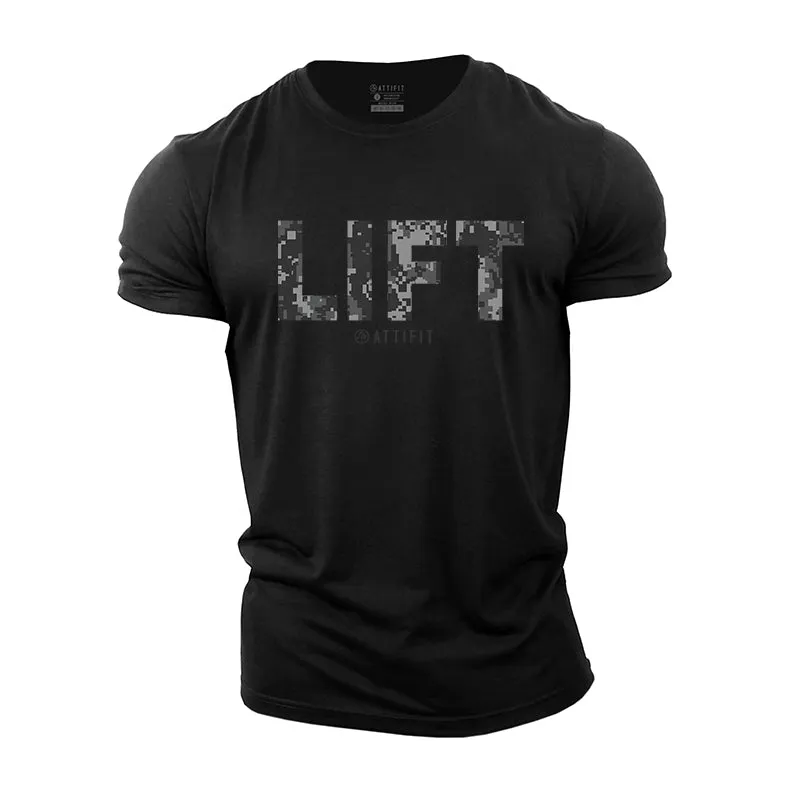 Lift Graphic Cotton T-Shirt