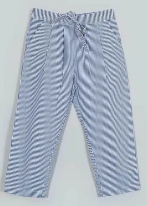 Luna Blue Poplin Pant Girl (2-9 Years)