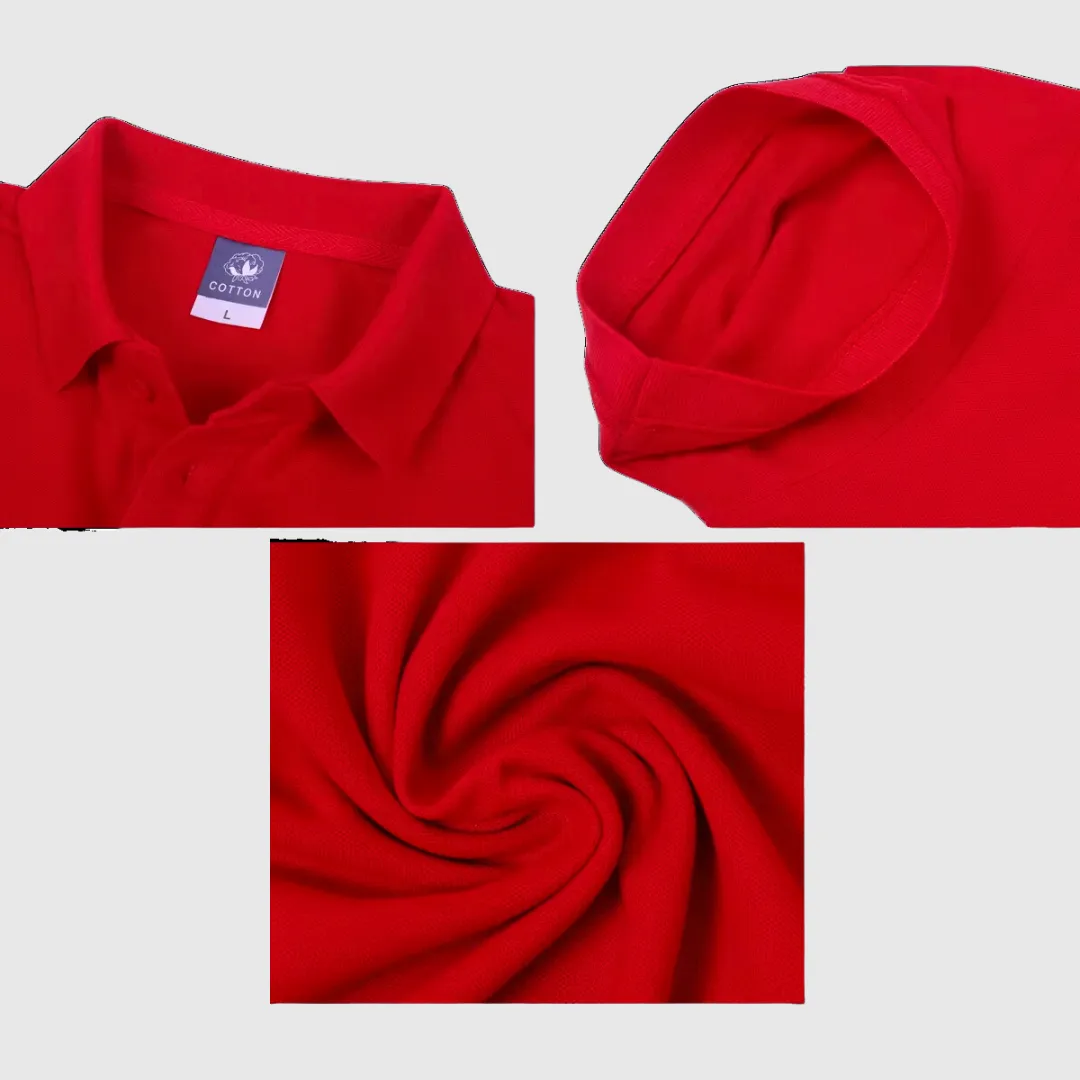 Men's High Quality Cotton Polo Shirts - Short Sleeve