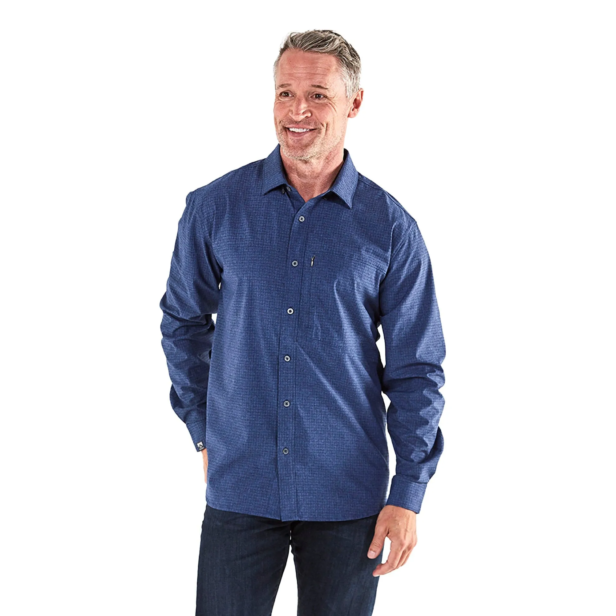 Men's Naturalist Woven Long Sleeve Shirt