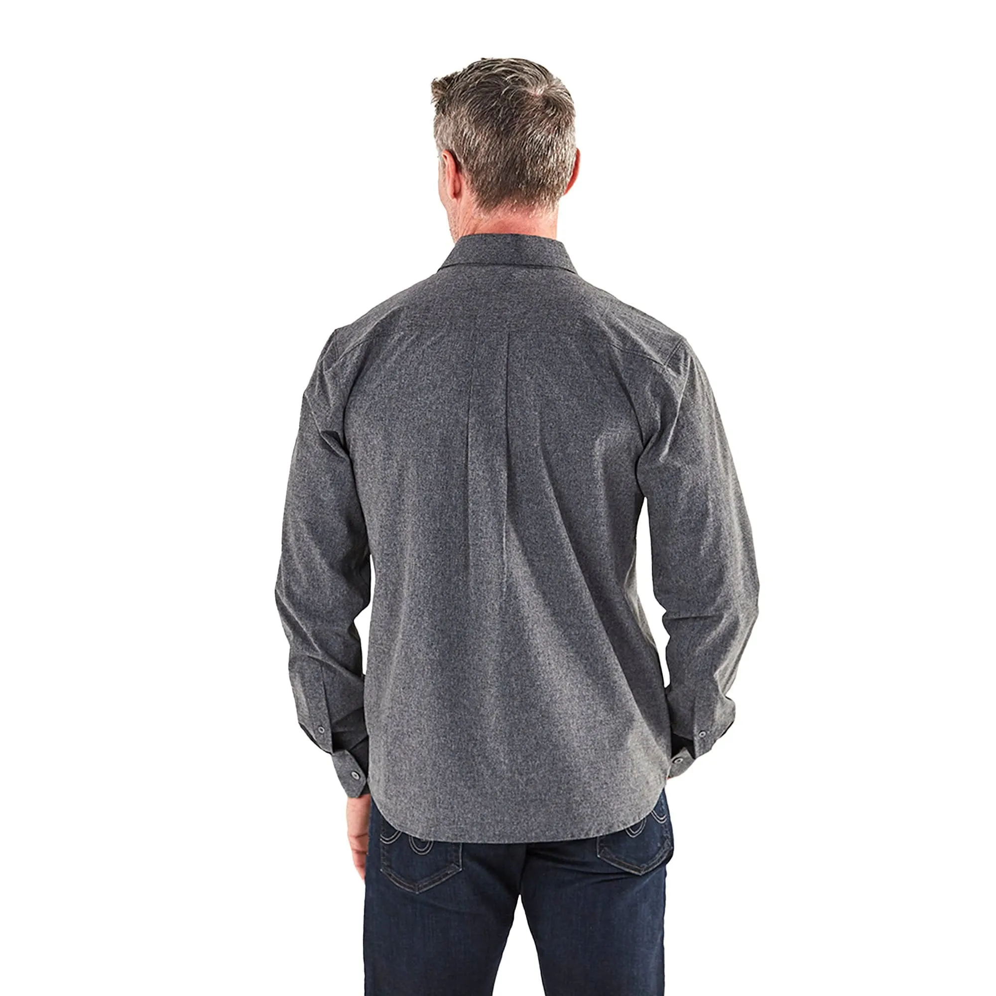 Men's Naturalist Woven Long Sleeve Shirt
