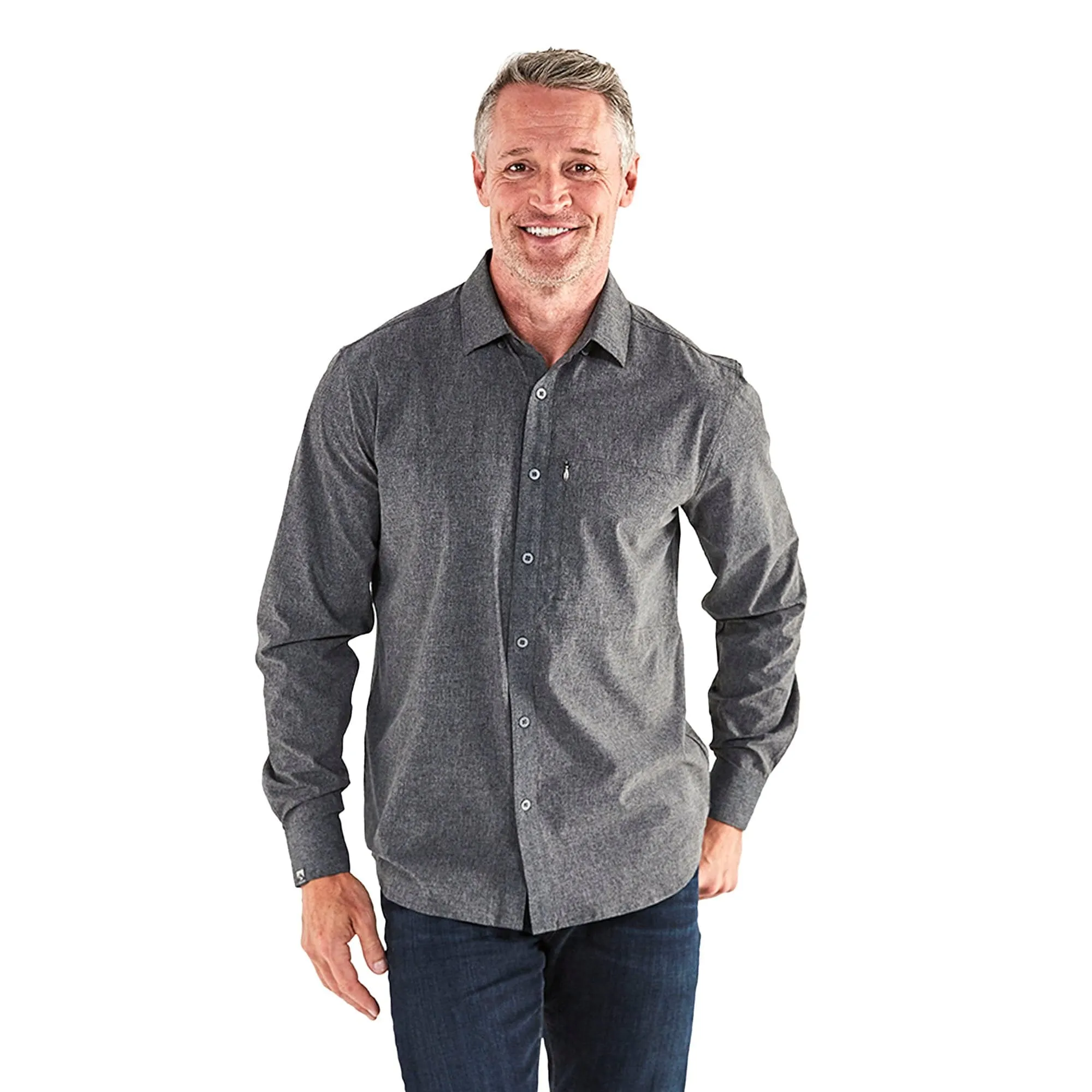 Men's Naturalist Woven Long Sleeve Shirt