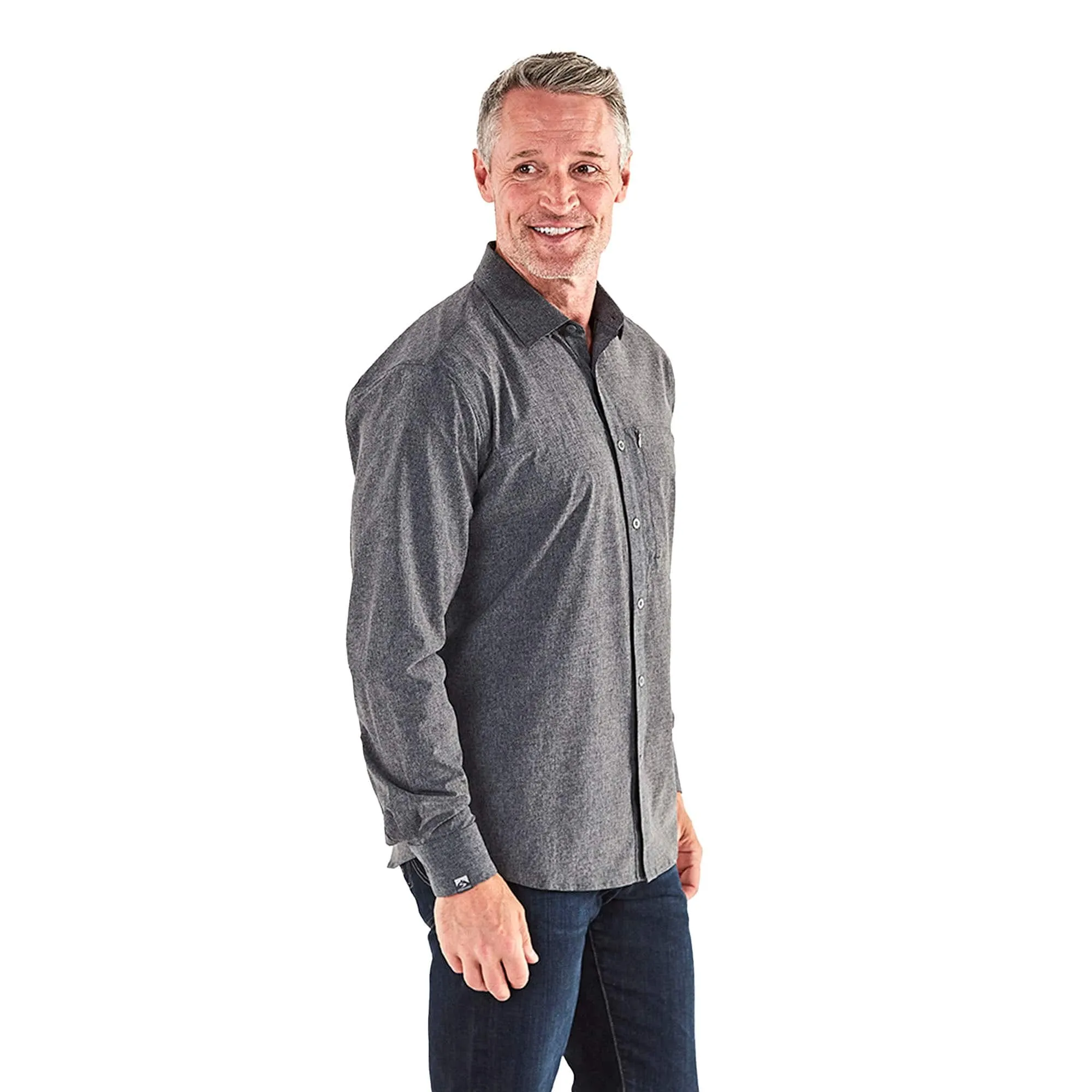 Men's Naturalist Woven Long Sleeve Shirt