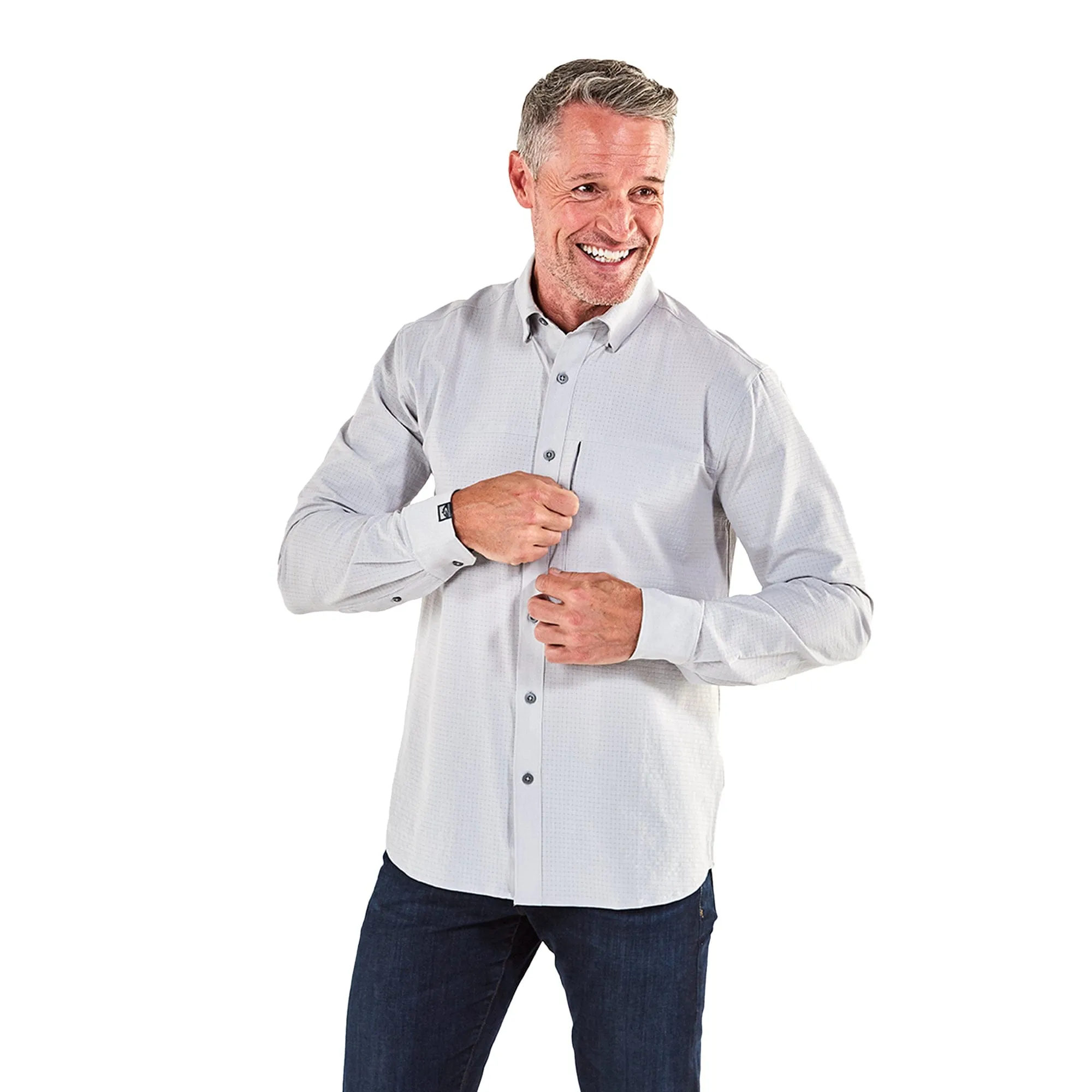 Men's Naturalist Woven Long Sleeve Shirt