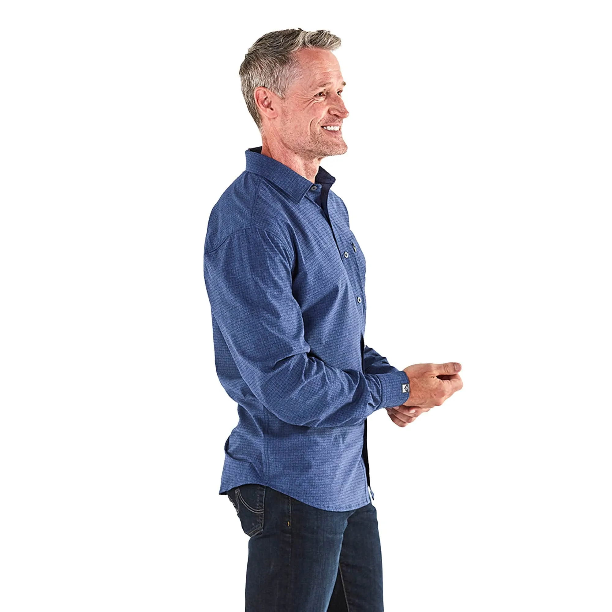 Men's Naturalist Woven Long Sleeve Shirt