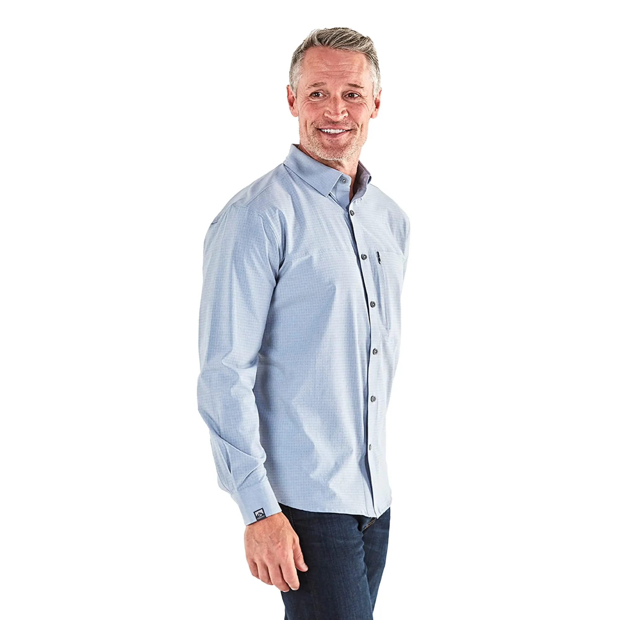 Men's Naturalist Woven Long Sleeve Shirt