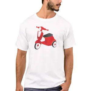 Nutcase Designer Round Neck Men's T-Shirt Wrinkle-Free Poly Cotton Tees - Old Motor Cycle
