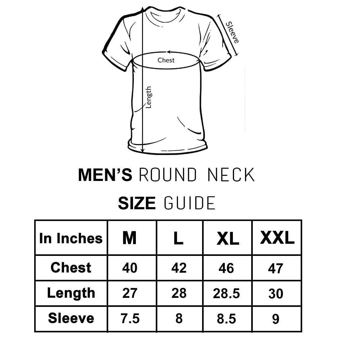 Nutcase Designer Round Neck Men's T-Shirt Wrinkle-Free Poly Cotton Tees - Super Sunday