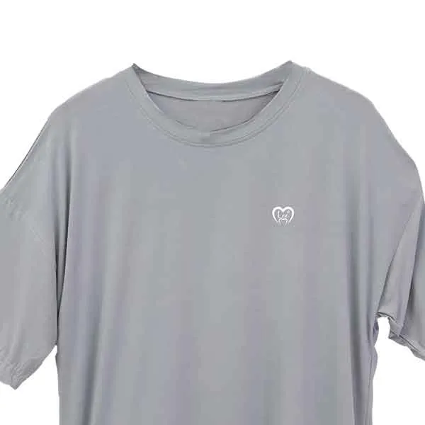 Oversized Unisex T-Shirts | Grey t-shirt