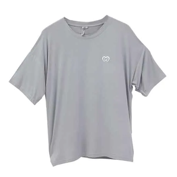 Oversized Unisex T-Shirts | Grey t-shirt