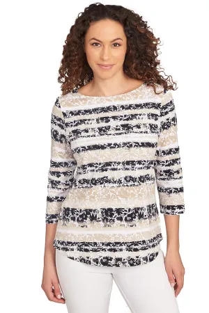 Prints Charming Chino Watercolor Floral Top