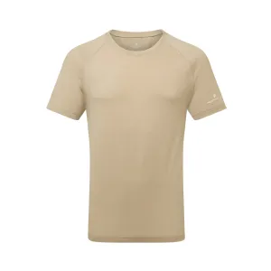 Ronhill | Men's Life Tencel S/S Tee - latte Marl