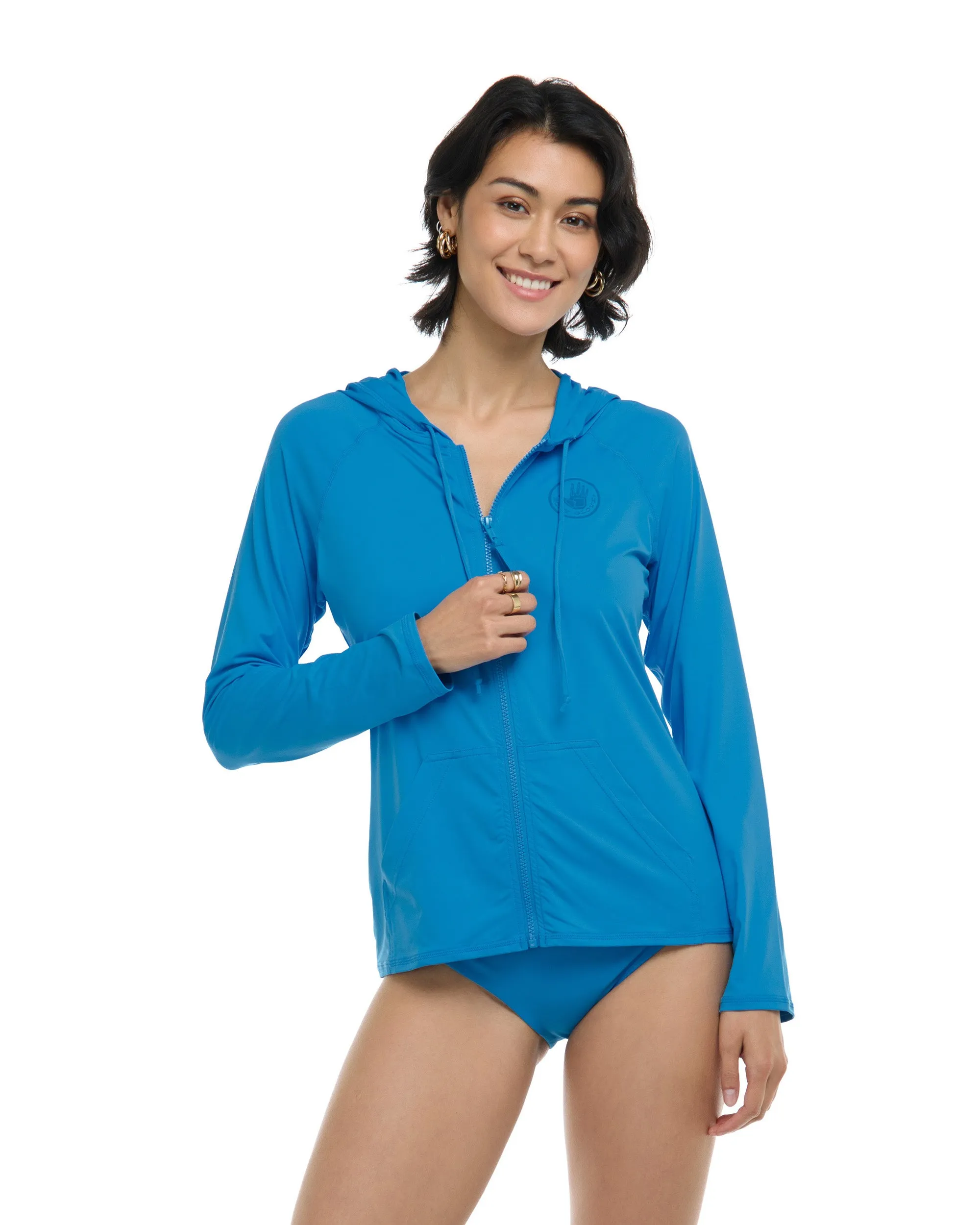 Smoothies Barbara Hoodie Rashguard - Wave