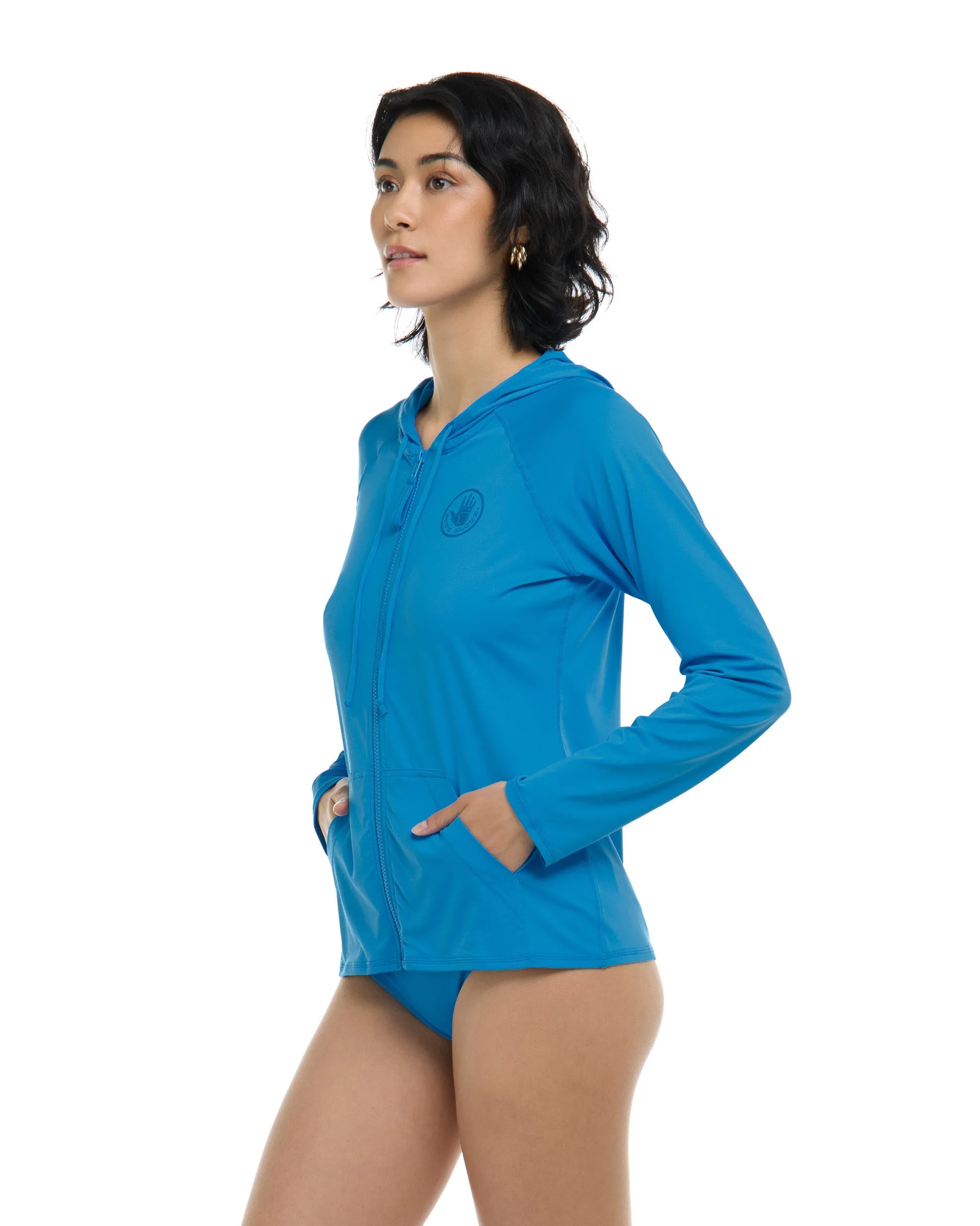 Smoothies Barbara Hoodie Rashguard - Wave