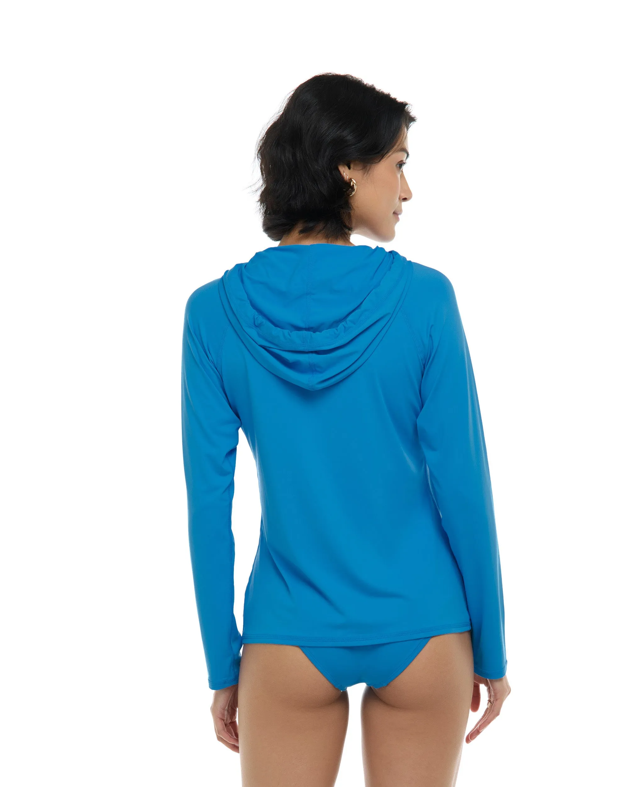 Smoothies Barbara Hoodie Rashguard - Wave