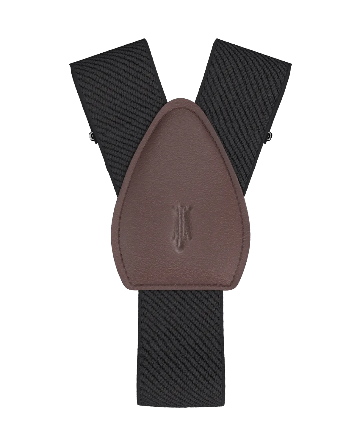 Solid Black Shirttail Garters