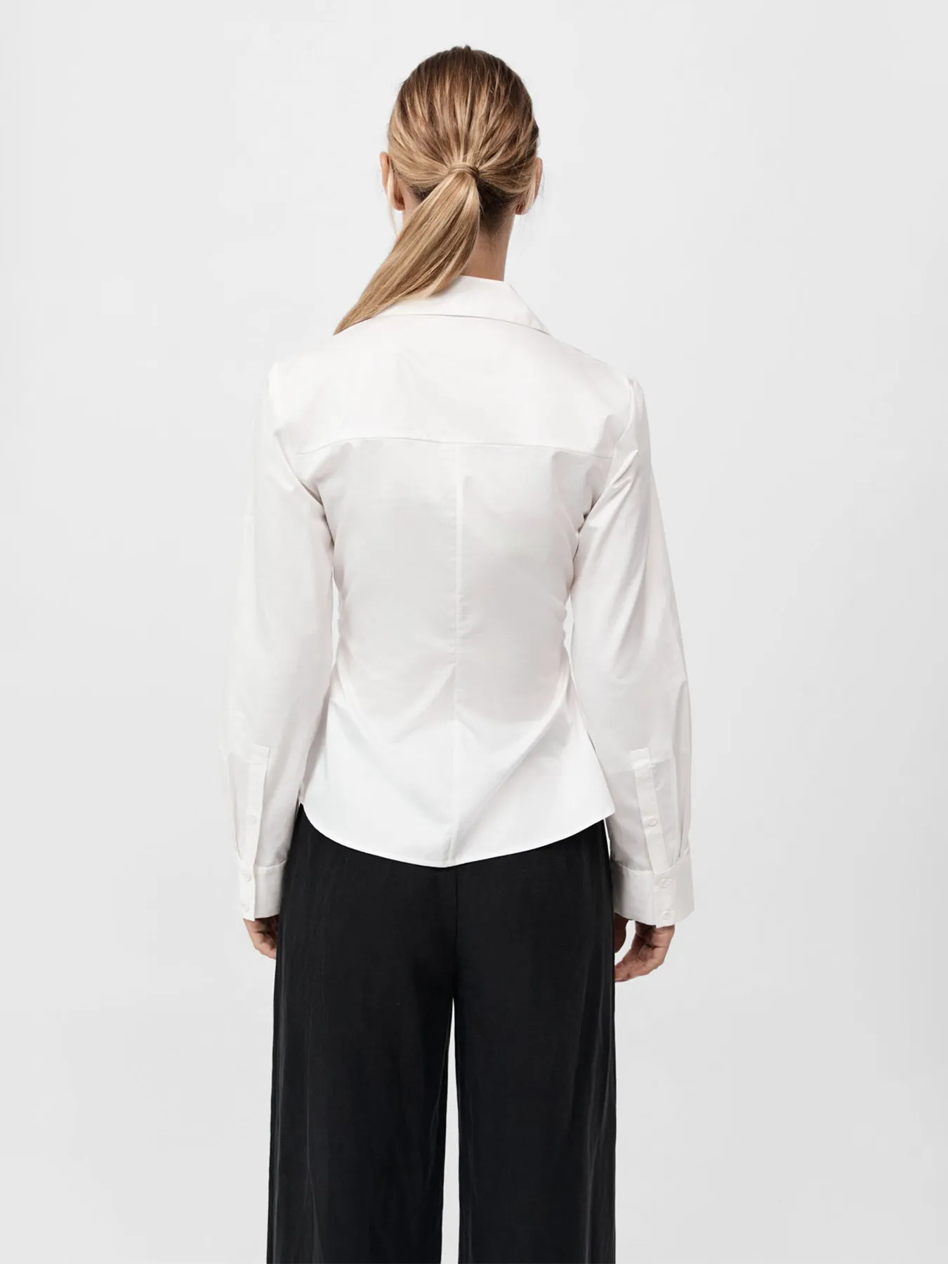 St. Agni Deconstructed Shirt White
