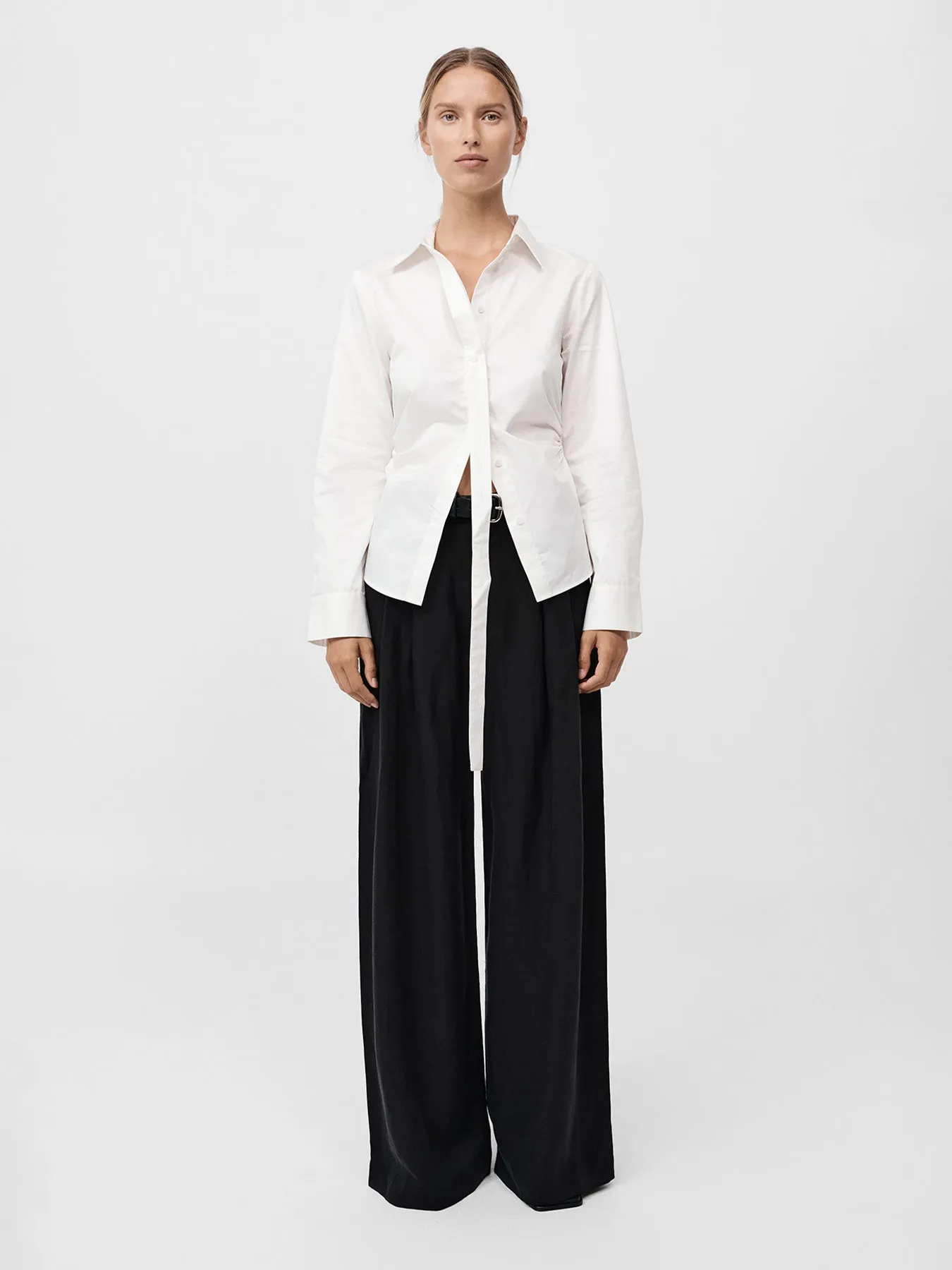 St. Agni Deconstructed Shirt White