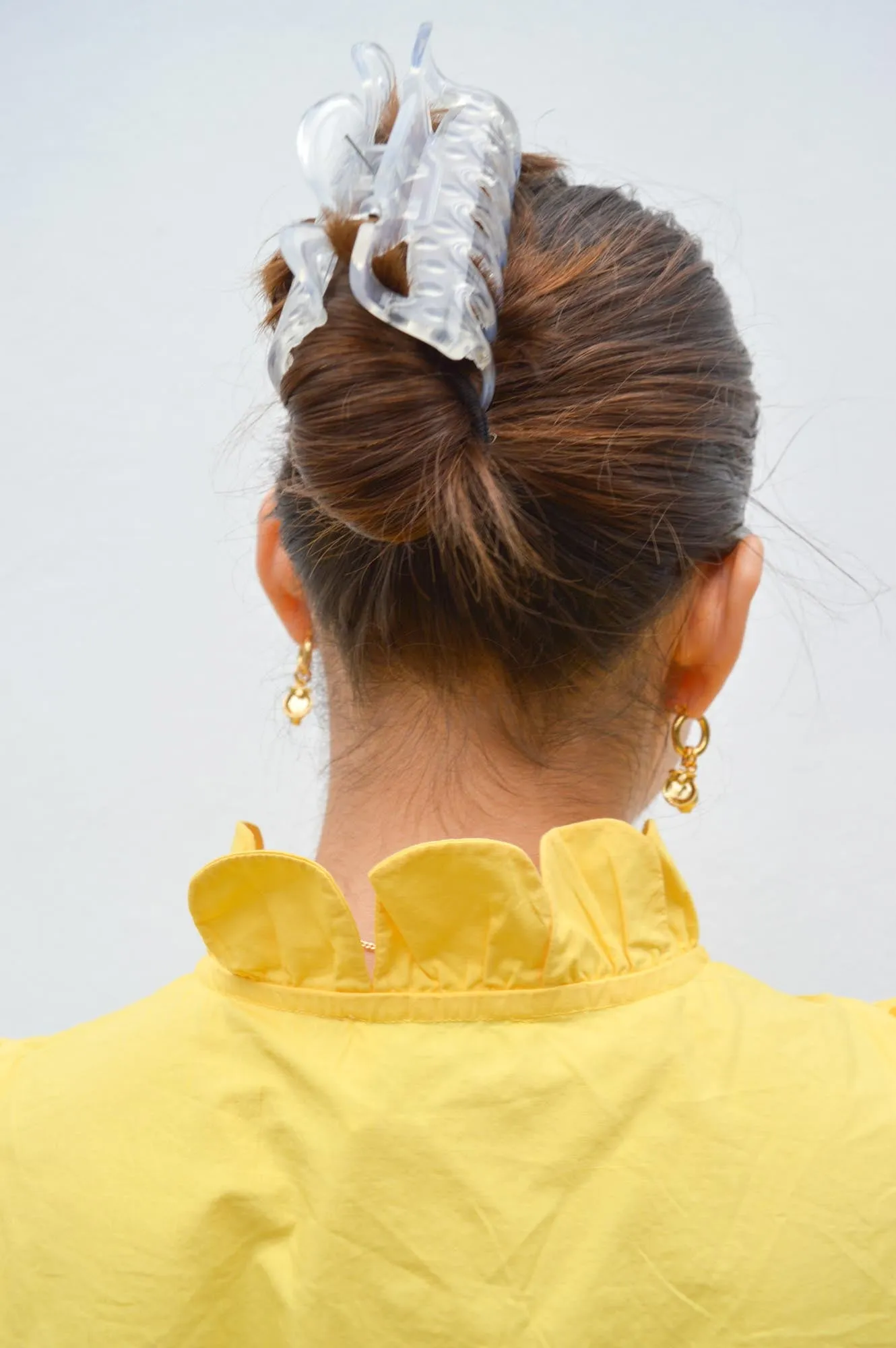 Stella Nova Embroidery Anglaise Sweet Yellow Top