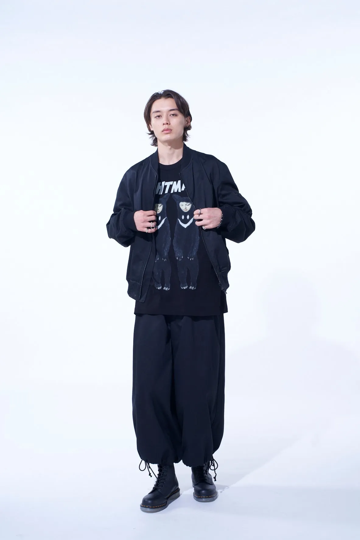 S'YTE x KOICHI IYODA ARTWORK PRINTED T-SHIRT -Nightbear-