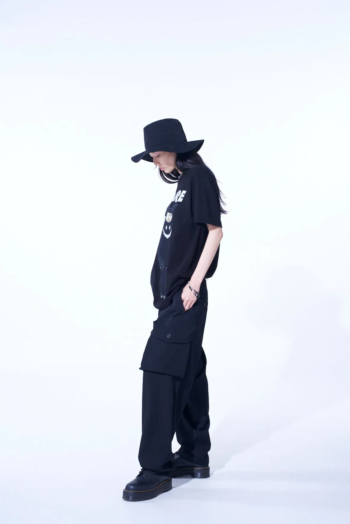 S'YTE x KOICHI IYODA ARTWORK PRINTED T-SHIRT -Nightbear-