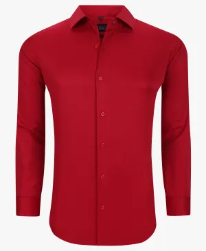 The Perfect Dress Shirt Red