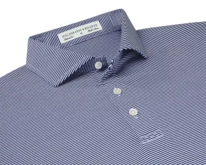 The Perkins Shirt: Navy & White